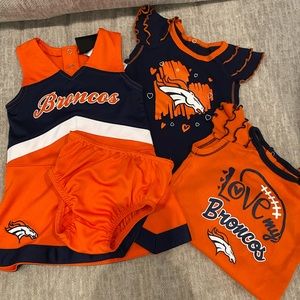 NFL Broncos Baby Outfits